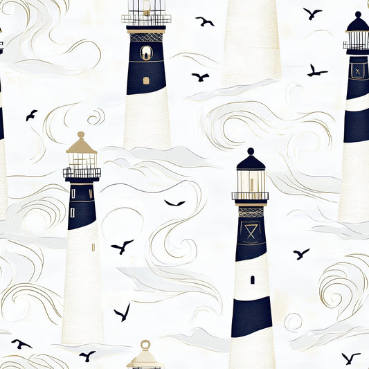 Nautical Exploration Pattern 27 Quilting Cotton Fabric