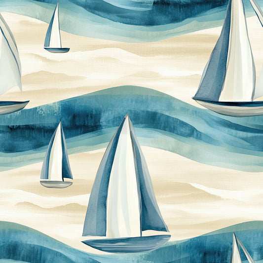 Nautical Exploration Pattern 31 Quilting Cotton Fabric