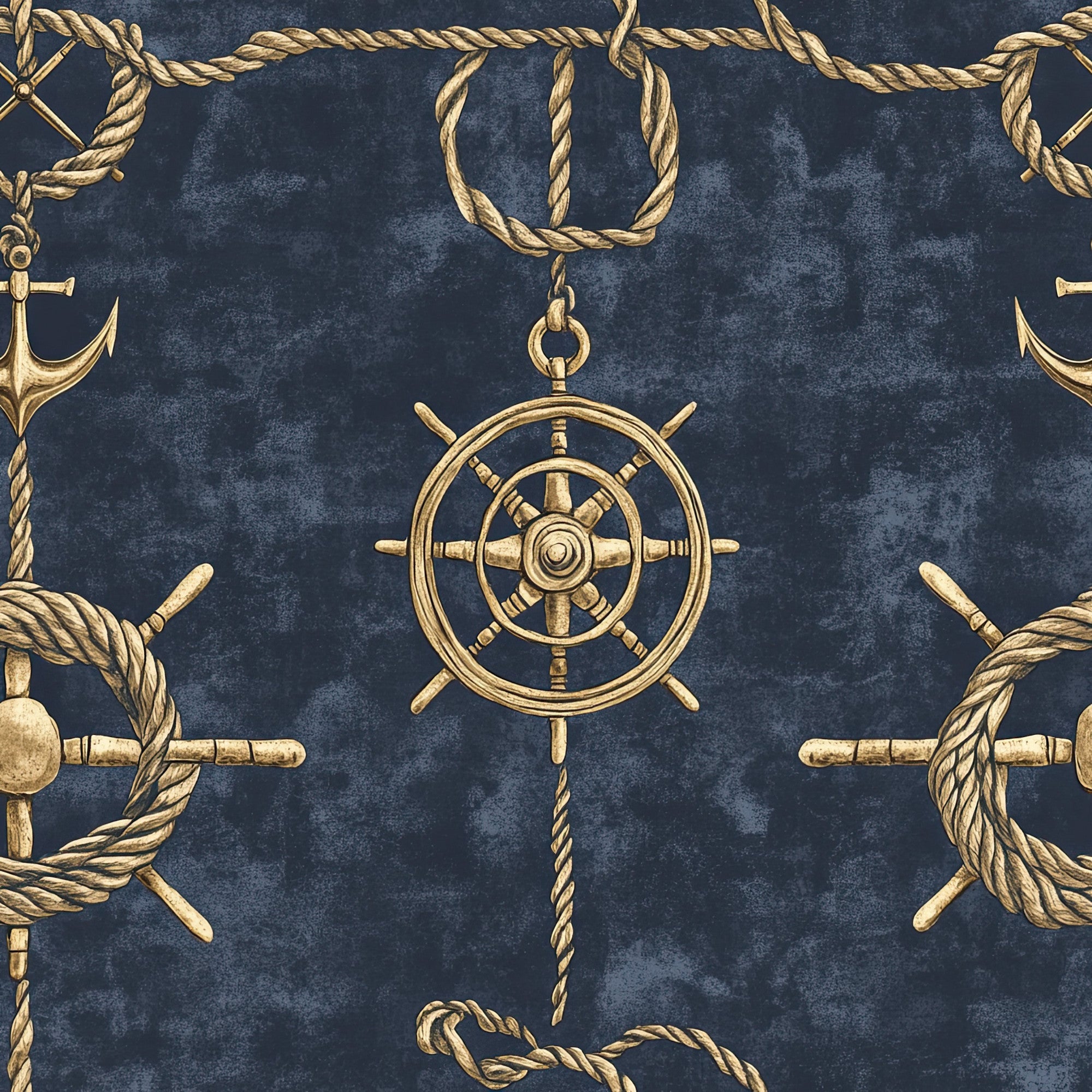 Nautical Pattern Textiles Nautical Exploration Pattern 32 Quilting Cotton Fabric ...