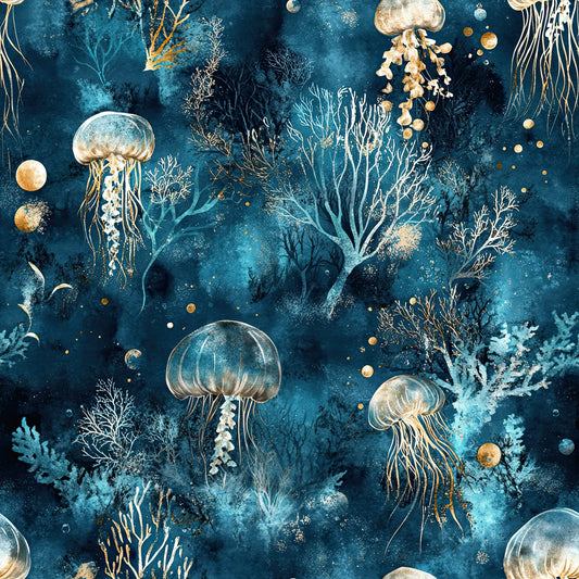 Nautical Exploration Pattern 42 Quilting Cotton Fabric