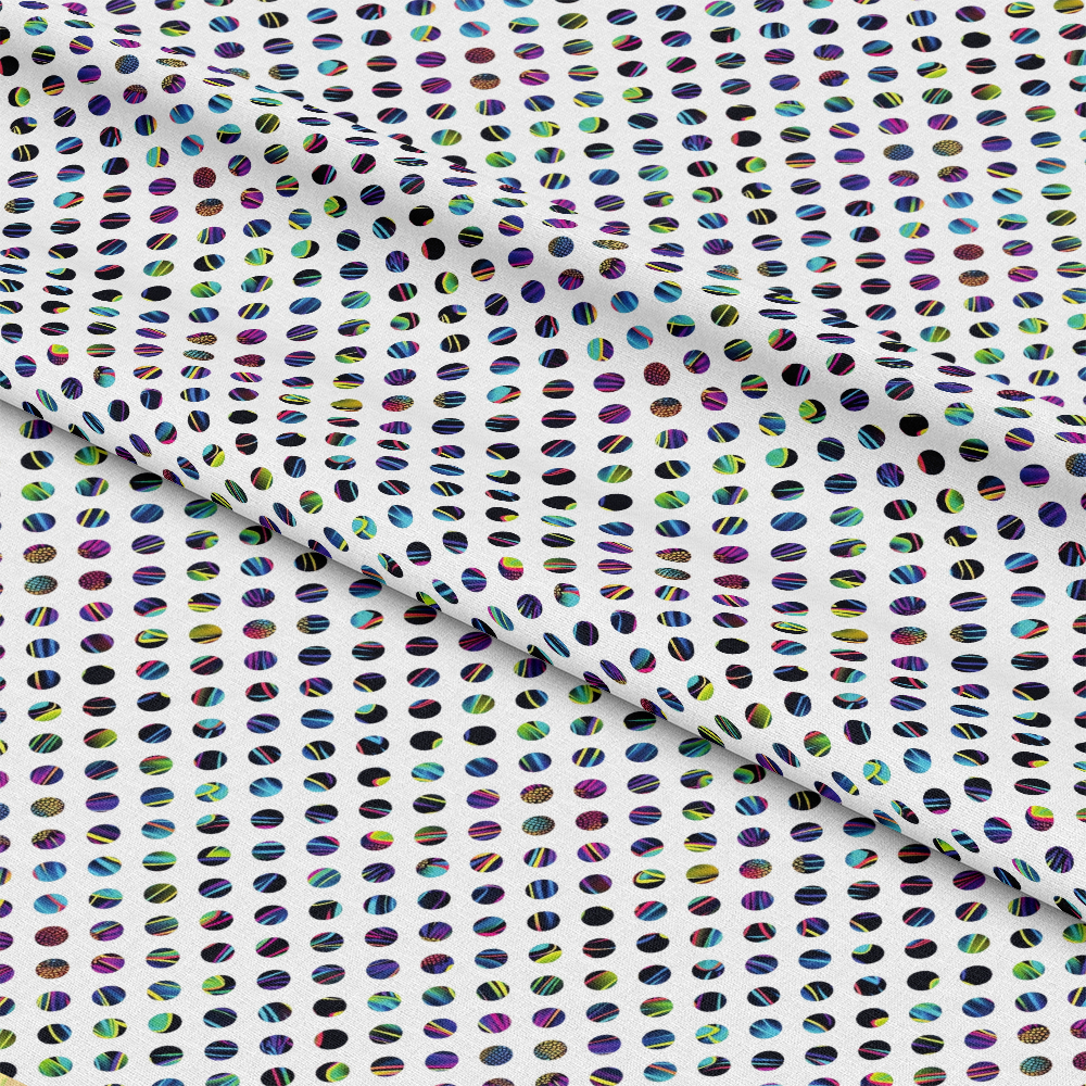 Neon Daisy Pattern 21 Quilting Cotton Fabric