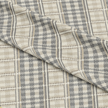 Neutral Houndstooth Pattern 1 Quilting Cotton Fabric