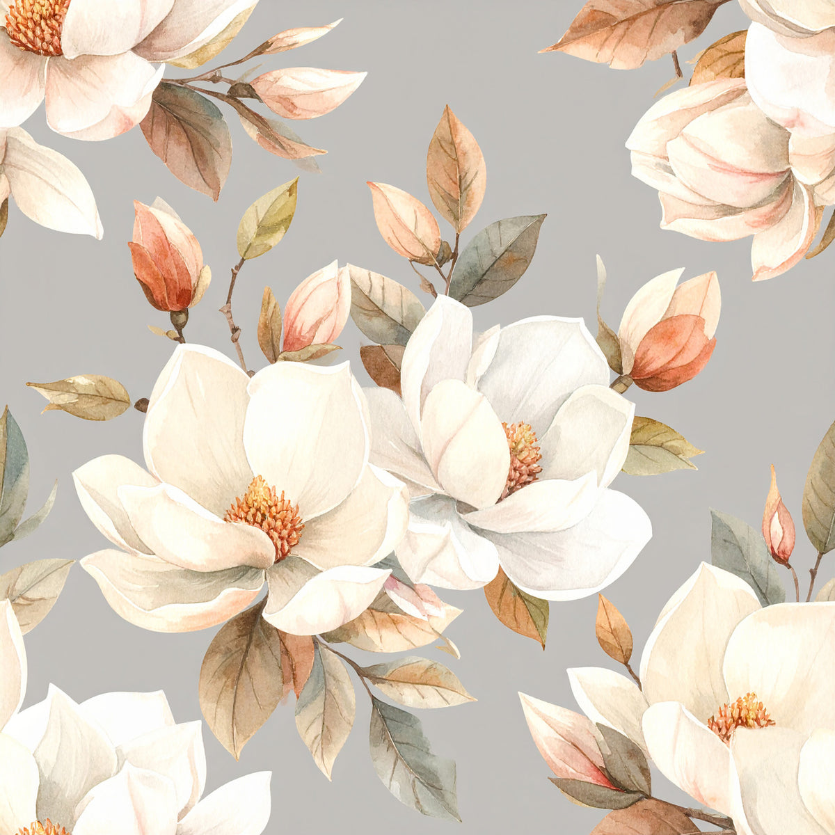 Neutral Sage Tidings Pattern 6 Quilting Cotton Fabric