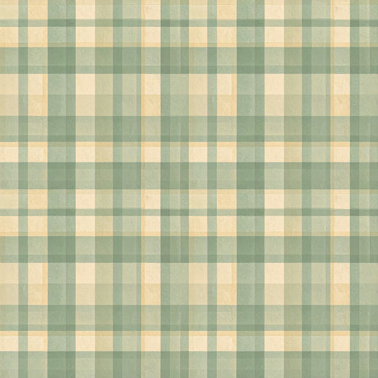Neutral Sage Tidings Pattern 8 Quilting Cotton Fabric