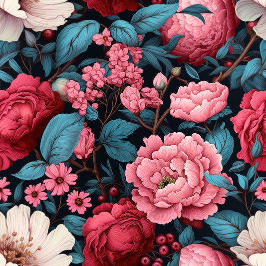 Nostalgia Blooms Pattern 5 Quilting Cotton Fabric