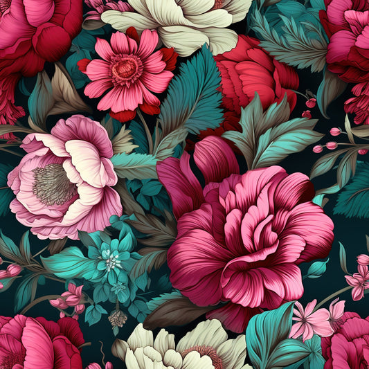 Nostalgia Blooms Pattern 6 Quilting Cotton Fabric