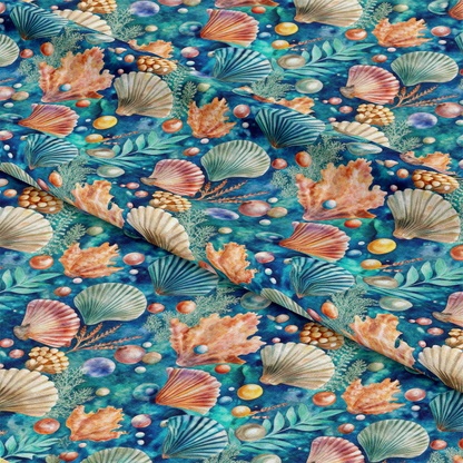 Oceanic Opulence Pattern 10 Quilting Cotton Fabric