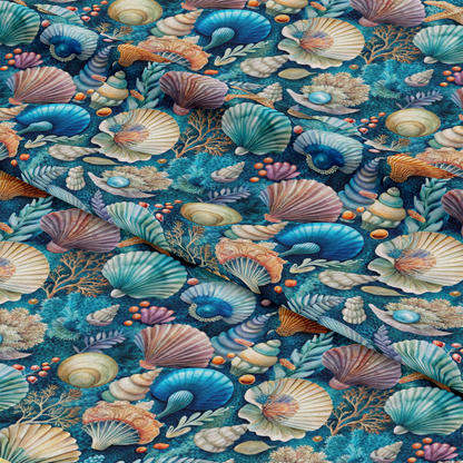 Oceanic Opulence Pattern 2 Quilting Cotton Fabric