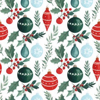 Oh What Christmas Fun Pattern 10 Quilting Cotton Fabric