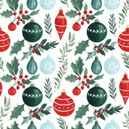 Oh What Christmas Fun Pattern 10 Quilting Cotton Fabric