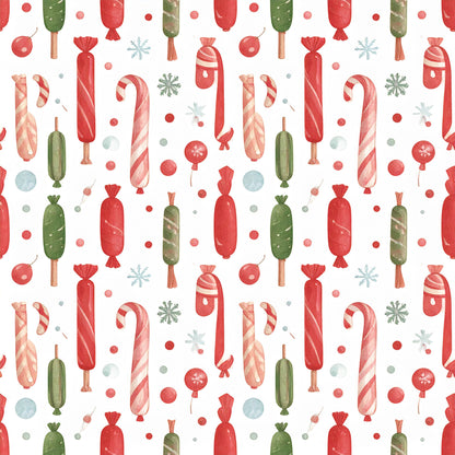 Oh What Christmas Fun Pattern 3 Quilting Cotton Fabric