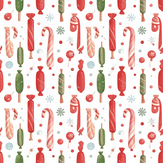 Oh What Christmas Fun Pattern 3 Quilting Cotton Fabric