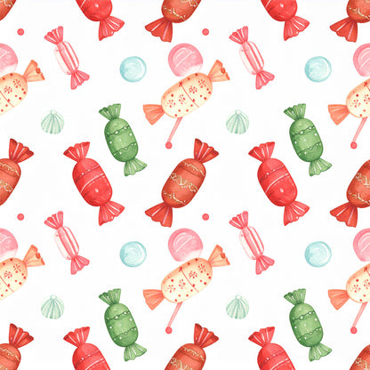 Oh What Christmas Fun Pattern 4 Quilting Cotton Fabric