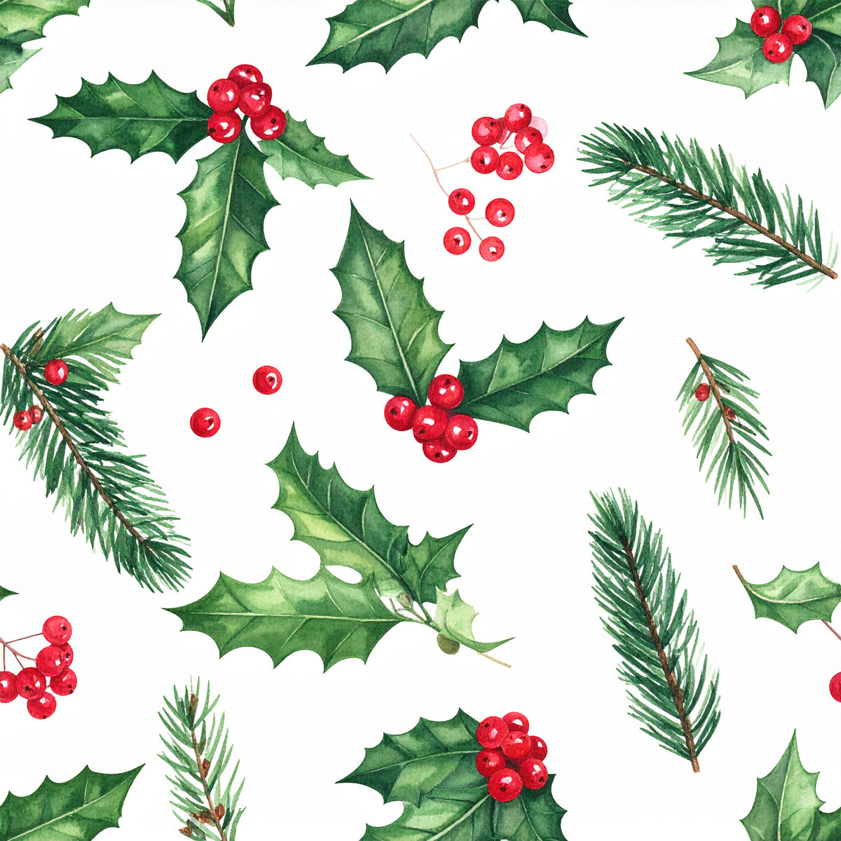 Oh What Christmas Fun Pattern 6 Quilting Cotton Fabric