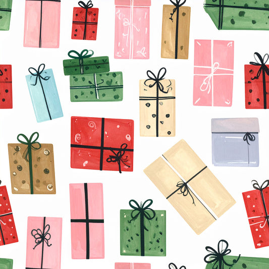Oh What Christmas Fun Pattern 8 Quilting Cotton Fabric