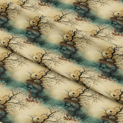 Old Tree Groves Pattern 10 Quilting Cotton Fabric