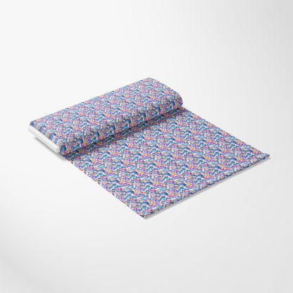 Opal Gemstone Pattern 8 Quilting Cotton Fabric