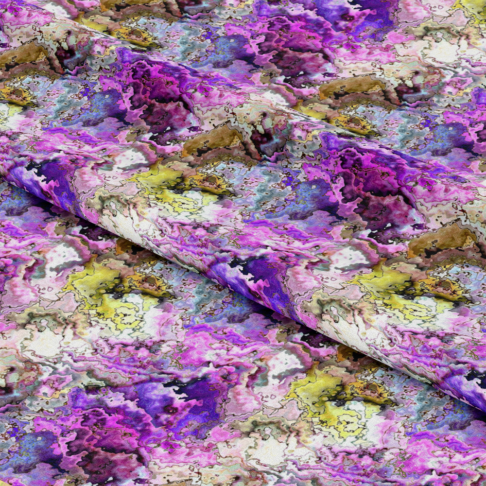 Oyster Shell Pattern 15 Quilting Cotton Fabric