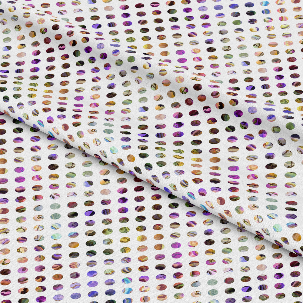 Oyster Shell Pattern 25 Quilting Cotton Fabric