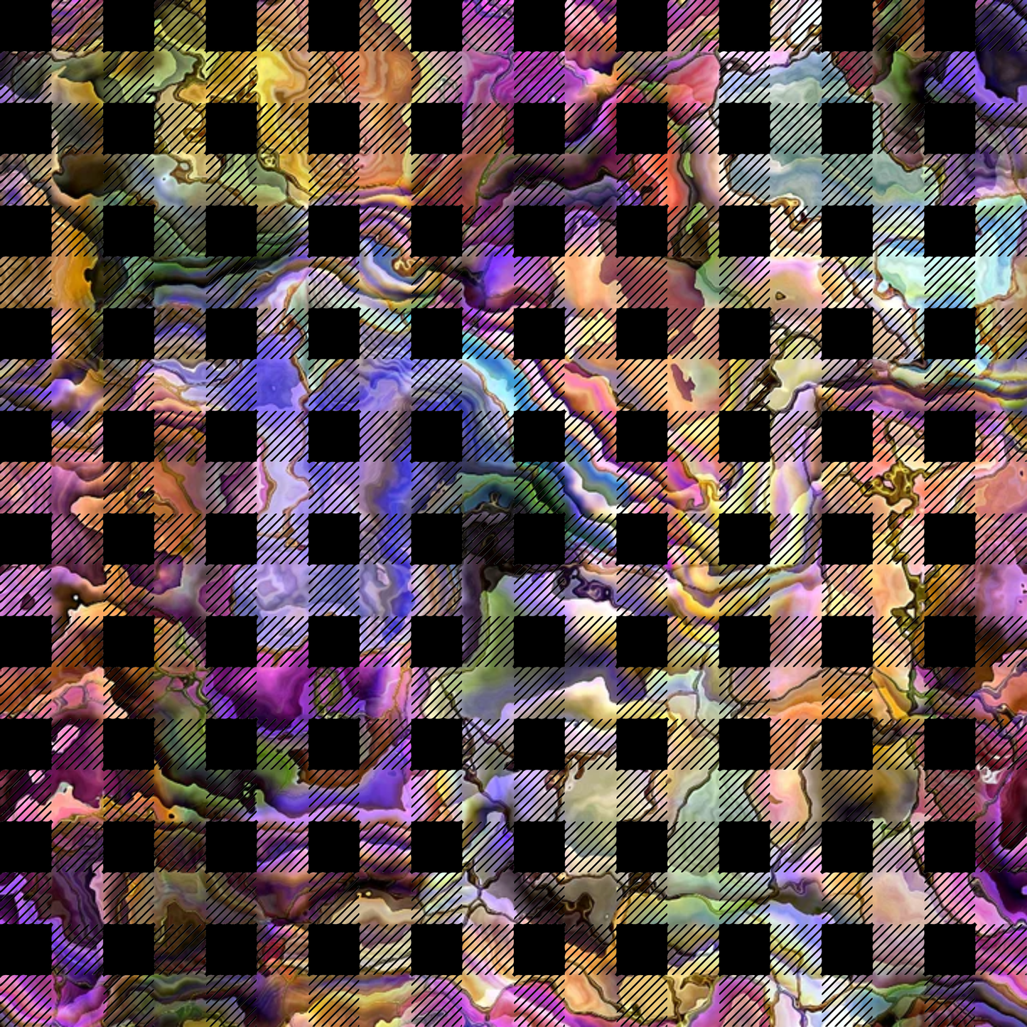 Oyster Shell Pattern 21 Quilting Cotton Fabric