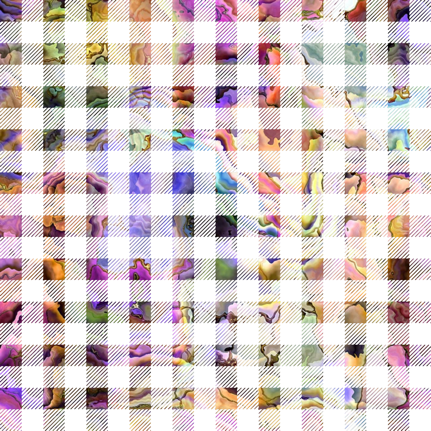 Oyster Shell Pattern 22 Quilting Cotton Fabric