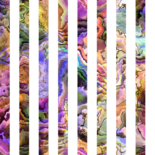 Oyster Shell Pattern 33 Quilting Cotton Fabric