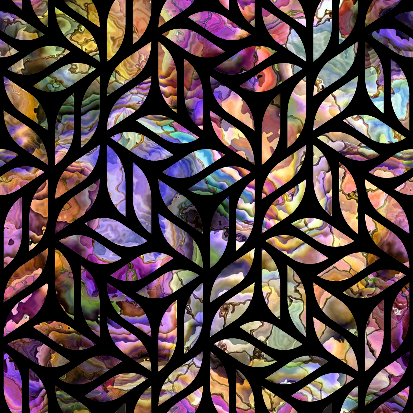 - Oyster Shell Pattern 31 Quilting Cotton Fabric  
- colorful  
- abstract  
- swirling  
- organic shapes  
- vibrant  
- multicolor  
- quilting  
- cotton  
- fabric  
- decorative  
- artistic  
- textured