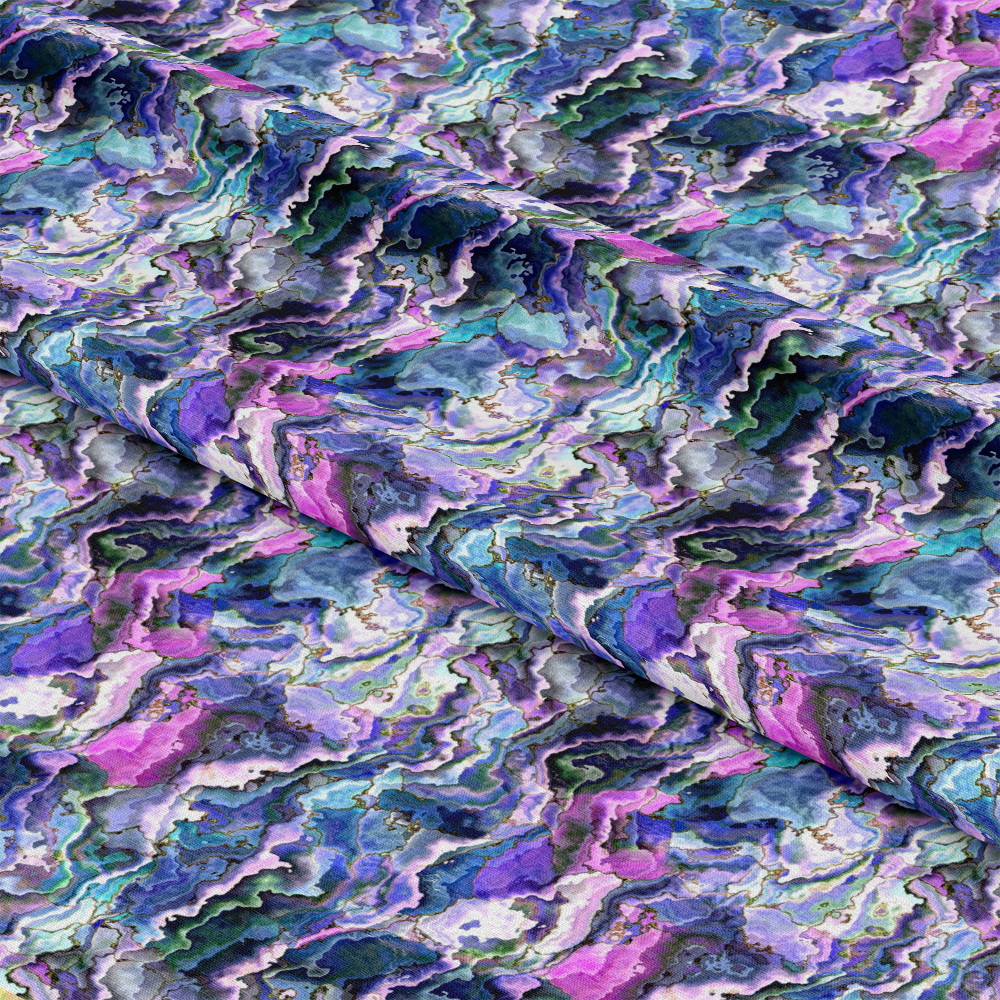 Oyster Shell Pattern 9 Quilting Cotton Fabric