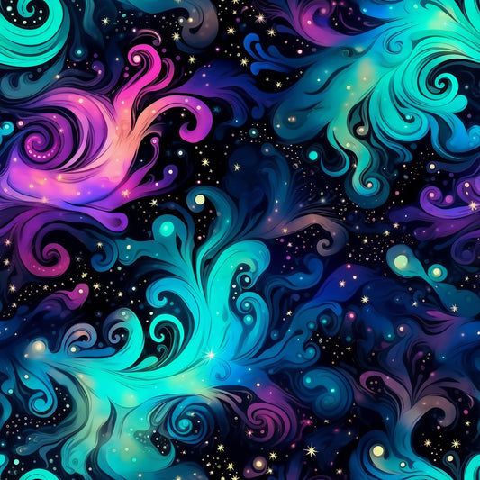 Paisley Sky Pattern 16 Quilting Cotton Fabric