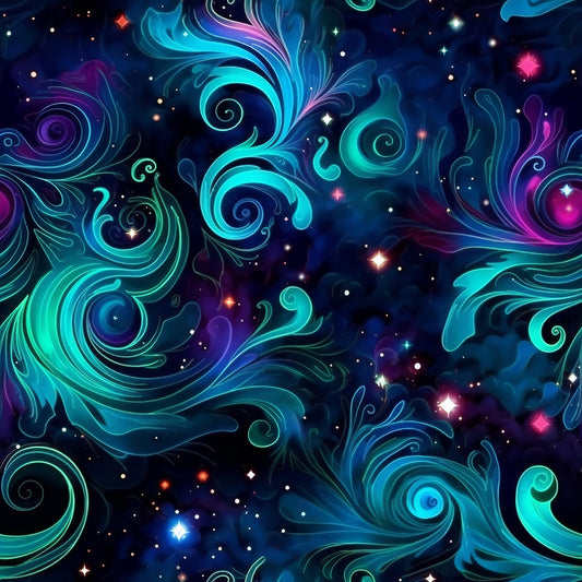 Paisley Sky Pattern 17 Quilting Cotton Fabric