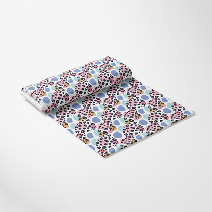 Pastel Leopard Skins Pattern 1 Quilting Cotton Fabric
