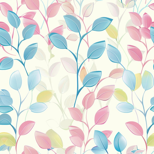 Pastel Spring Pattern 26 Quilting Cotton Fabric