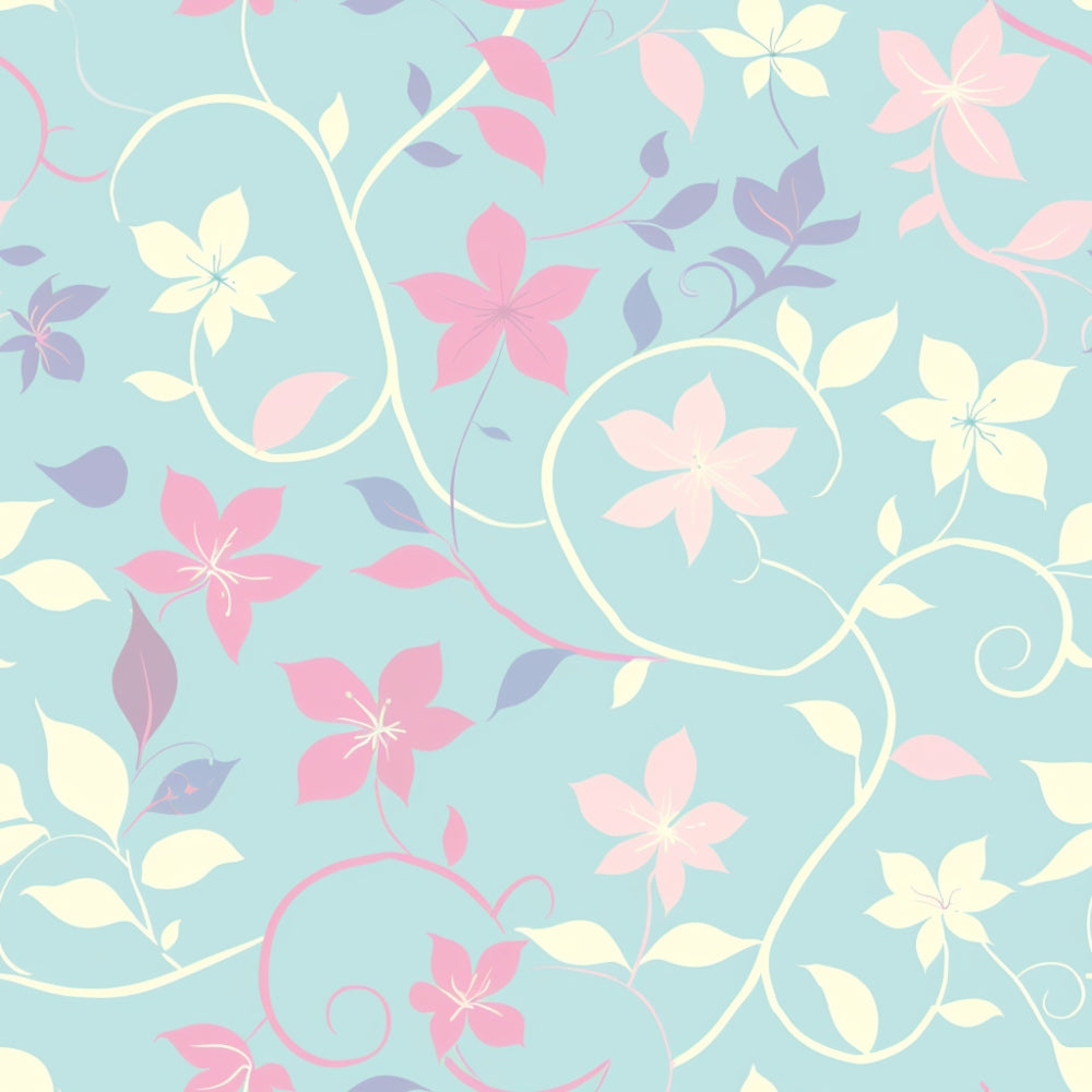 Pastel Spring Pattern 9 Quilting Cotton Fabric