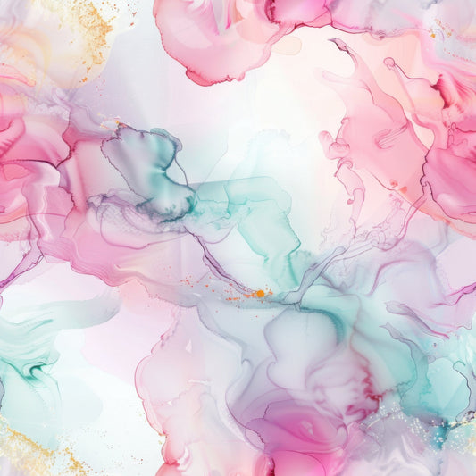 Pastel Alcohol Ink Pattern 2 Quilting Cotton Fabric