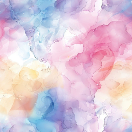 Pastel Alcohol Ink Pattern 3 Quilting Cotton Fabric
