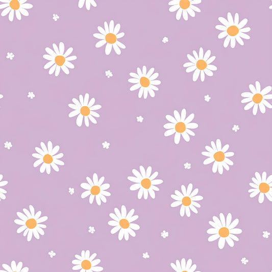 Pastel Daisy Pattern 5 Quilting Cotton Fabric