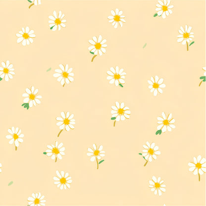 Pastel Daisy Pattern 6 Quilting Cotton Fabric