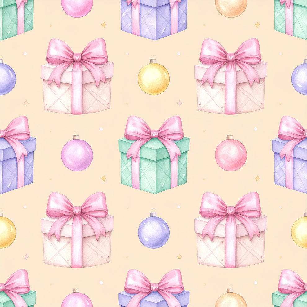 Pastel Ornament Dreams Pattern 3 Quilting Cotton Fabric by the Yard ...