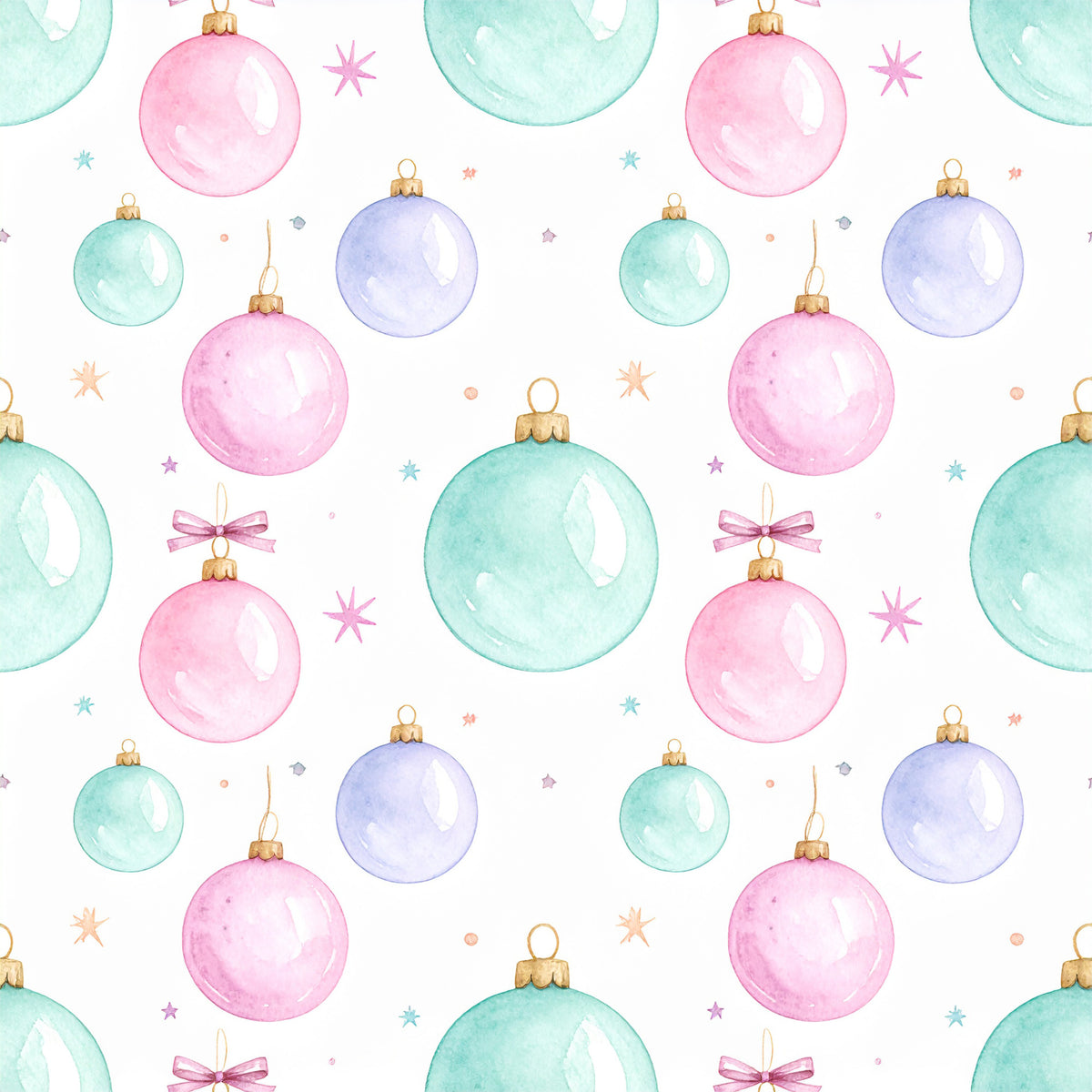 Pastel Ornament Dreams Pattern 30 Quilting Cotton Fabric