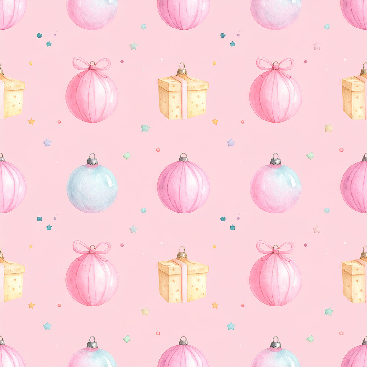 Pastel Ornament Dreams Pattern 8 Quilting Cotton Fabric