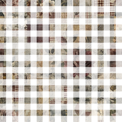 Patched Memories Pattern 16 Quilting Cotton Fabric