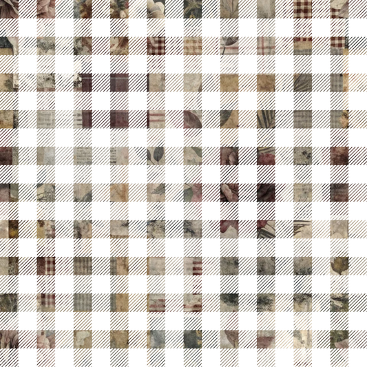 Patched Memories Pattern 16 Quilting Cotton Fabric