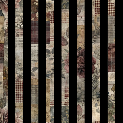 Patched Memories Pattern 20 Quilting Cotton Fabric