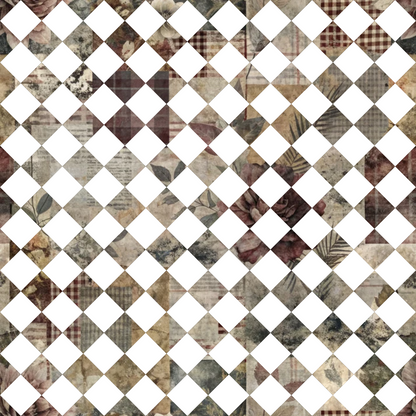 Patched Memories Pattern 17 Quilting Cotton Fabric