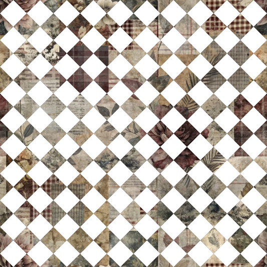 Patched Memories Pattern 17 Quilting Cotton Fabric