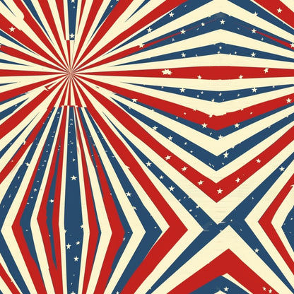 Patriotic Pattern 14 Quilting Cotton Fabric