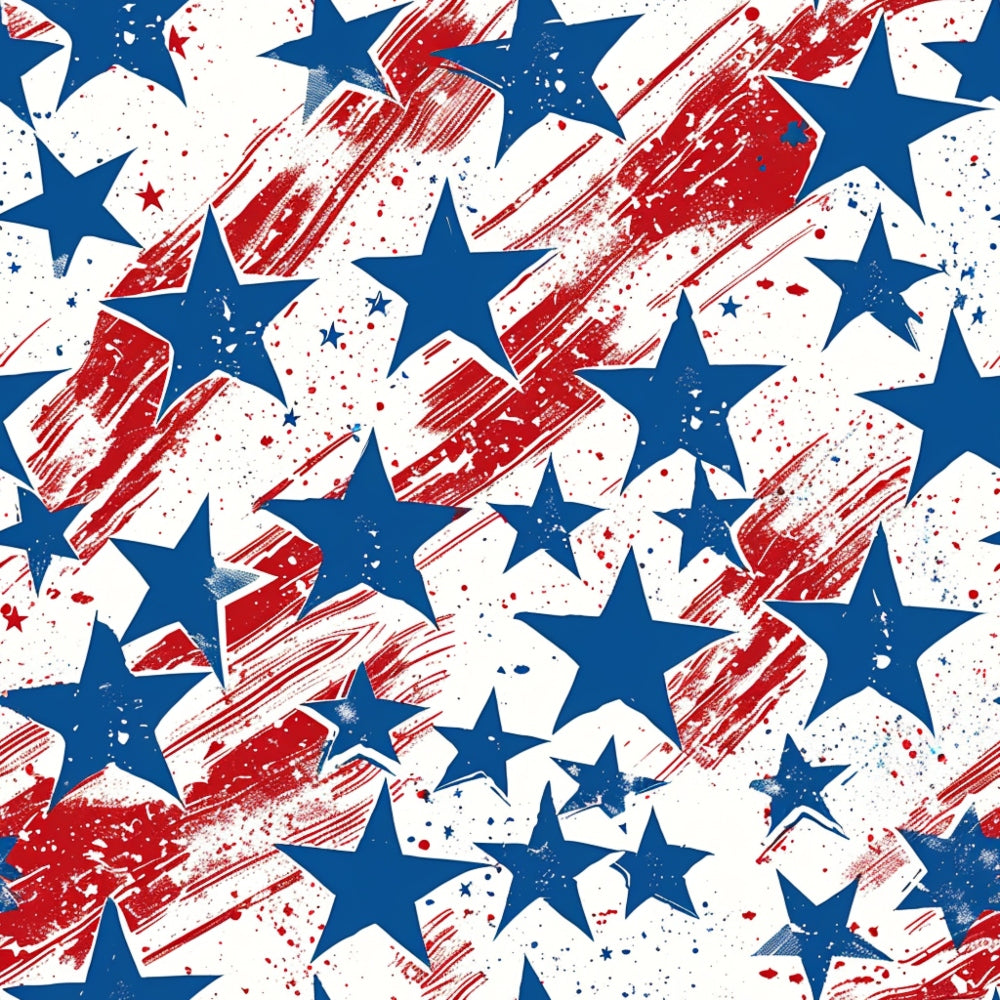 Patriotic Pattern 23 Quilting Cotton Fabric