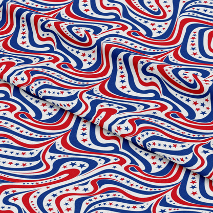 Patriotic Pattern 24 Quilting Cotton Fabric