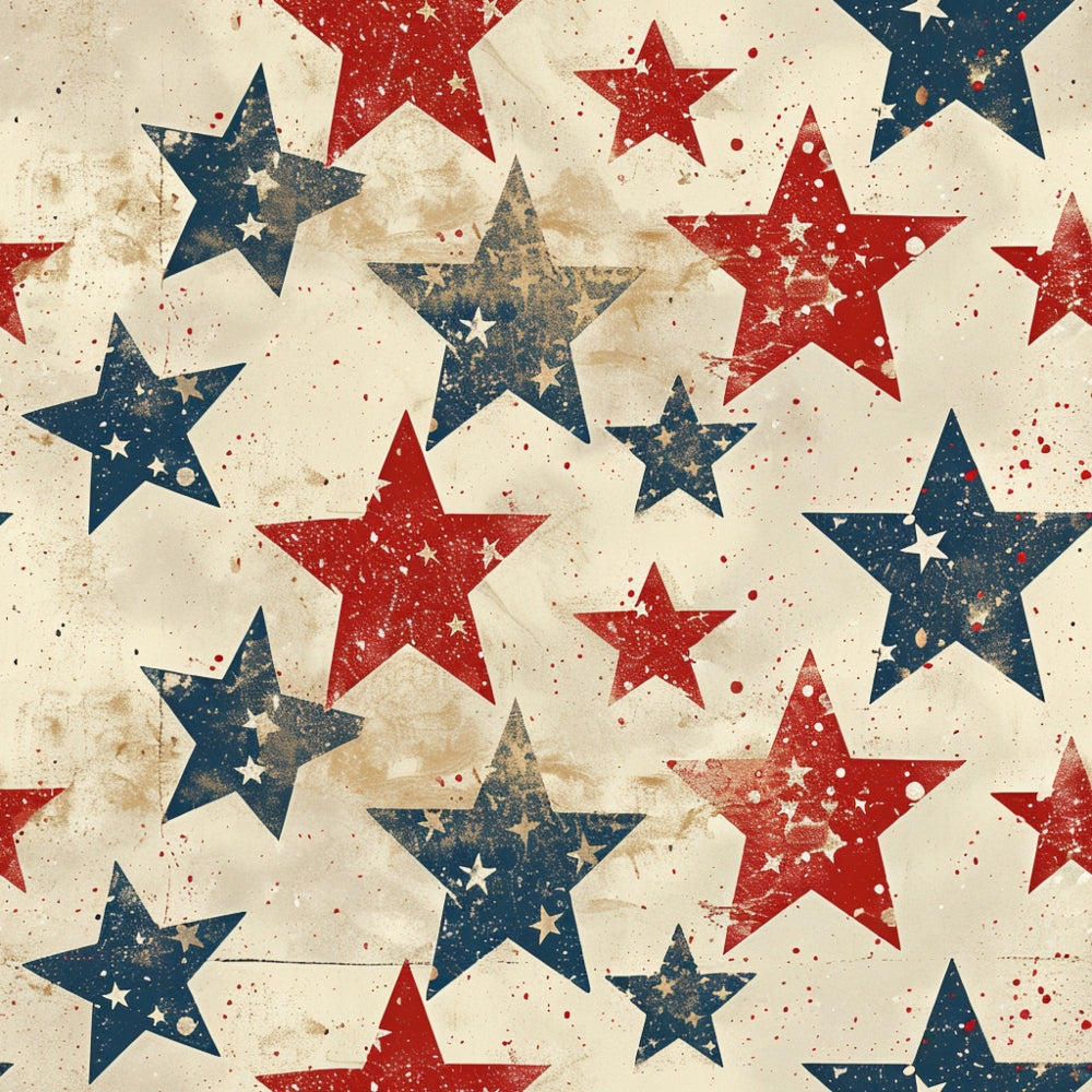 Patriotic Pattern 25 Quilting Cotton Fabric