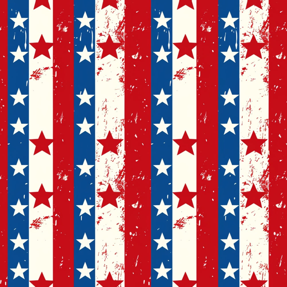 Patriotic Pattern 4 Quilting Cotton Fabric